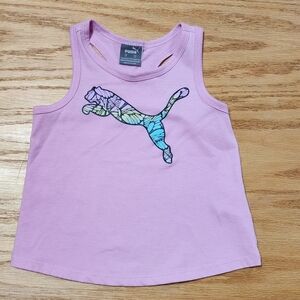 Puma Kids Pastel Purple Tank Top